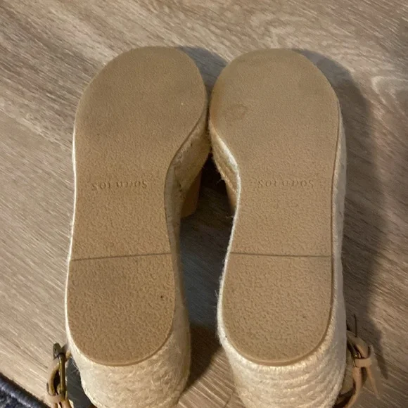 Soludos “like new” Positano Espadrille Platform Wedge - Picture 6 of 7